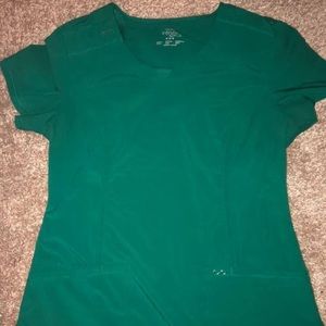 Hunter Green Scrub Top